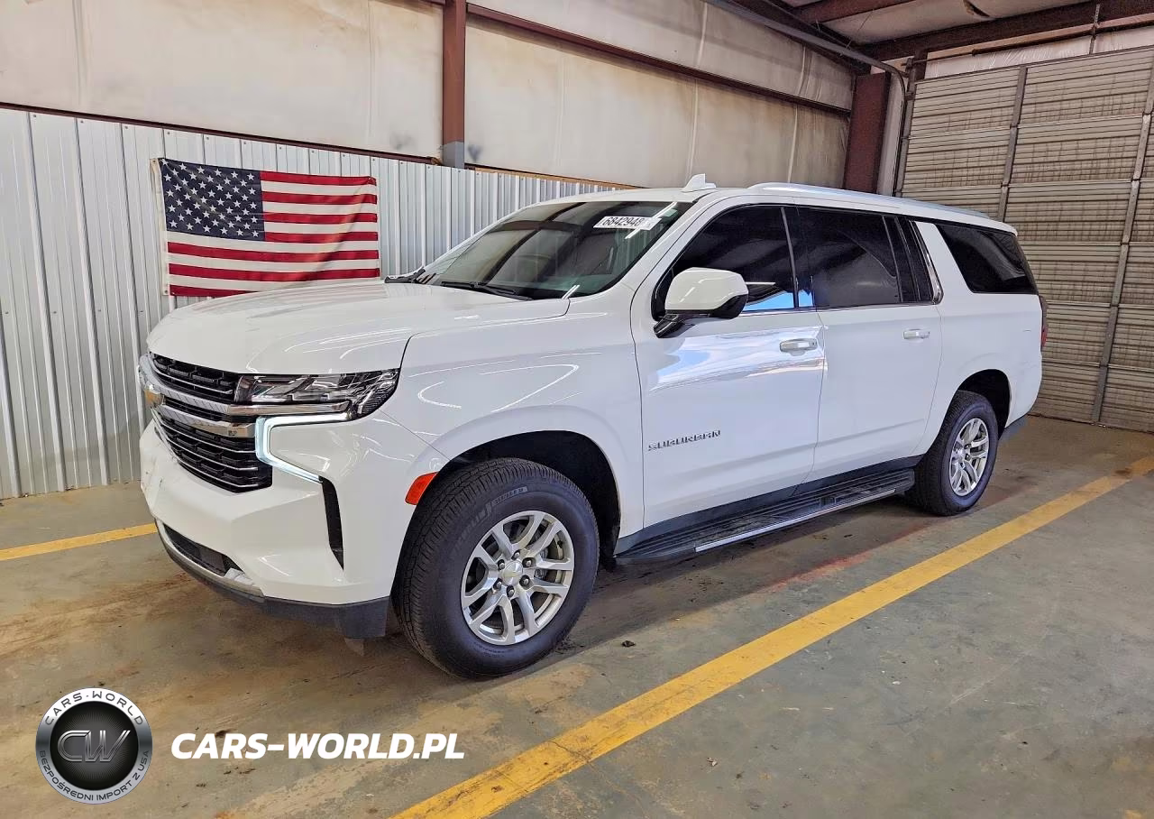 2021 Chevrolet Suburban C1500 Lt VIN:1GNSCCKD8MR175610 - 1