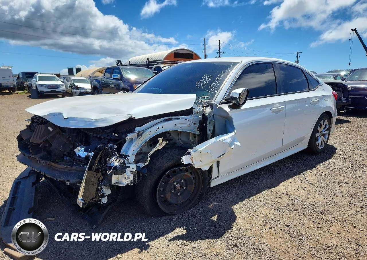 2022 Honda Civic Lx VIN:2HGFE2F27NH505344 - 1