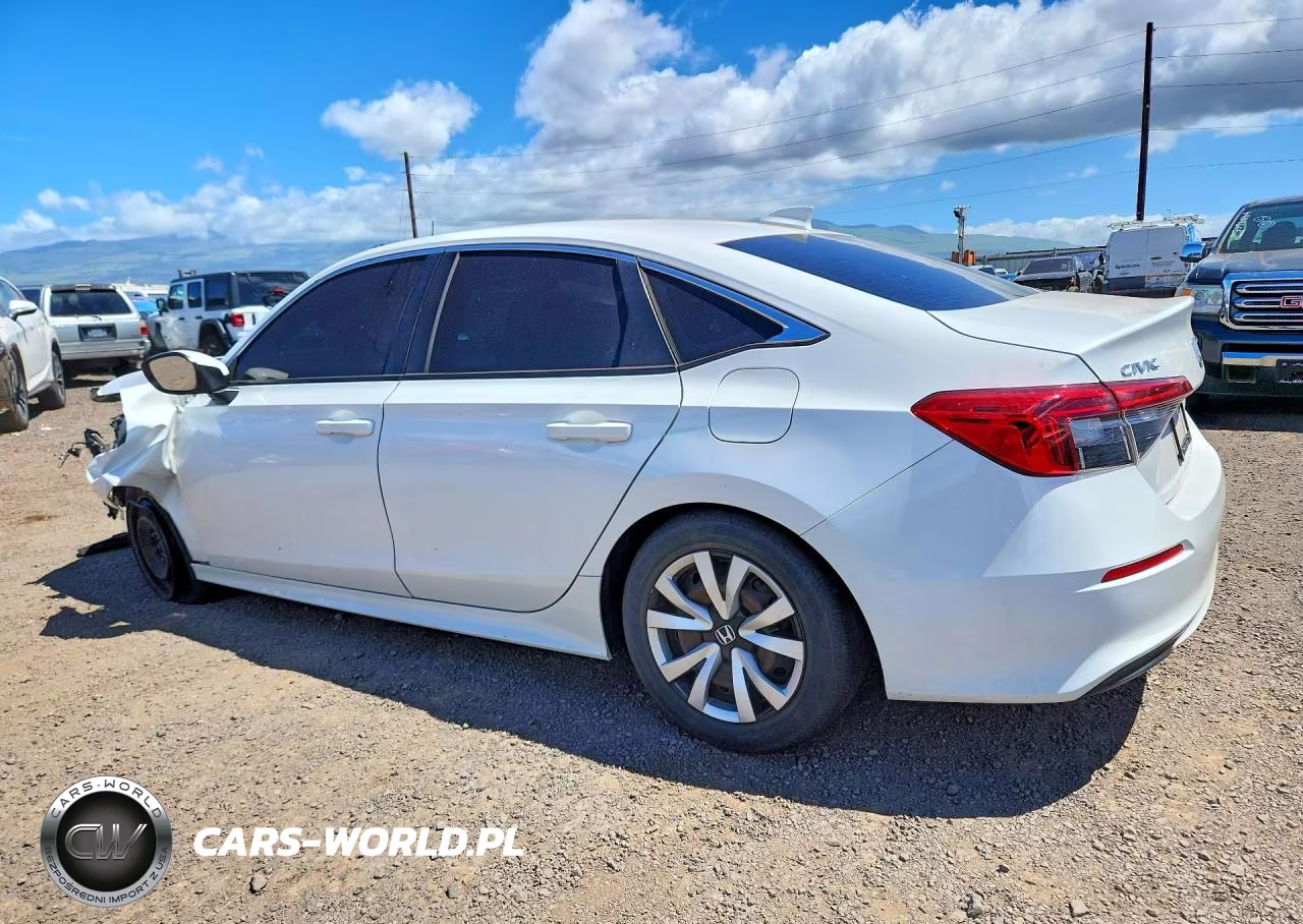2022 Honda Civic Lx VIN:2HGFE2F27NH505344 - 2