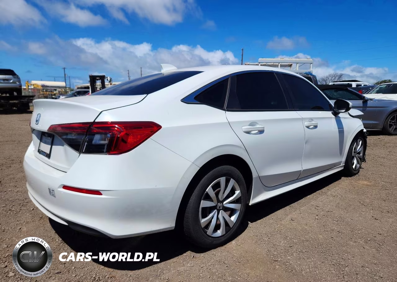 2022 Honda Civic Lx VIN:2HGFE2F27NH505344 - 3