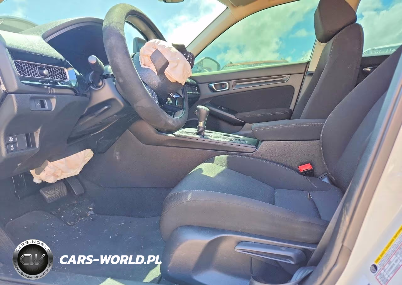 2022 Honda Civic Lx VIN:2HGFE2F27NH505344 - 7