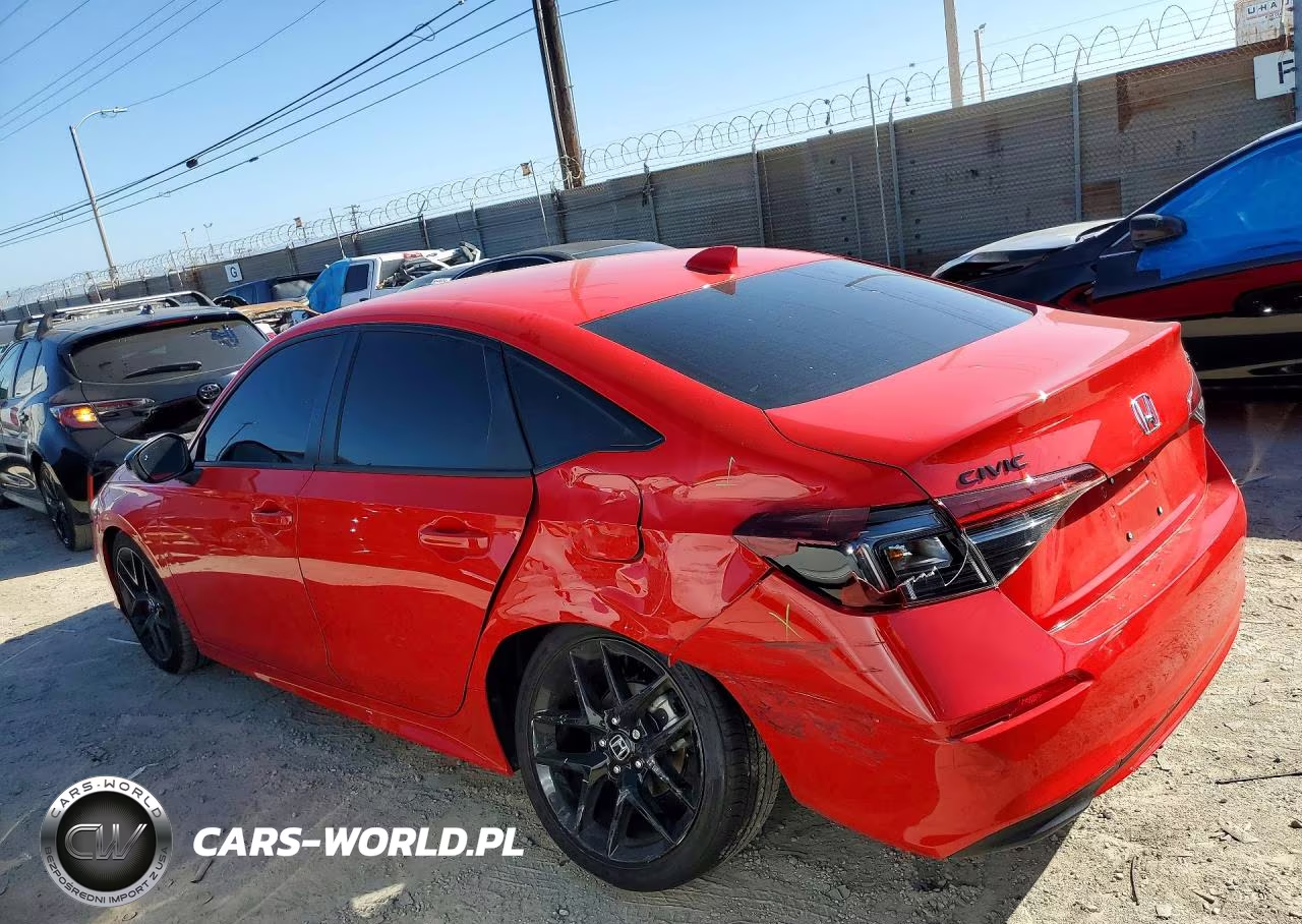 2026 Honda Civic Sport VIN:2HGFE2F55TH567638 - 2