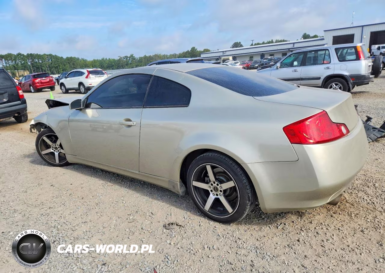 2005 Infiniti G35 Base VIN:JNKCV54E25M401792 - 2