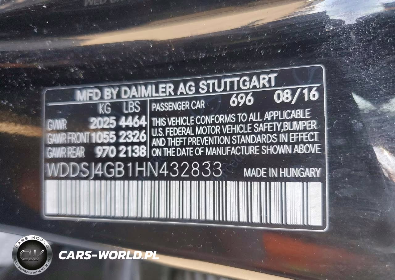 2017 Mercedes-Benz Cla 250 4Matic VIN:WDDSJ4GB1HN432833 - 13