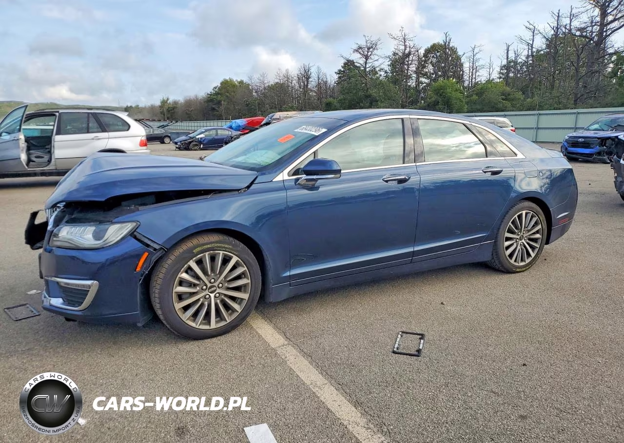 2017 Lincoln Mkz Select VIN:3LN6L5D95HR625105 - 1