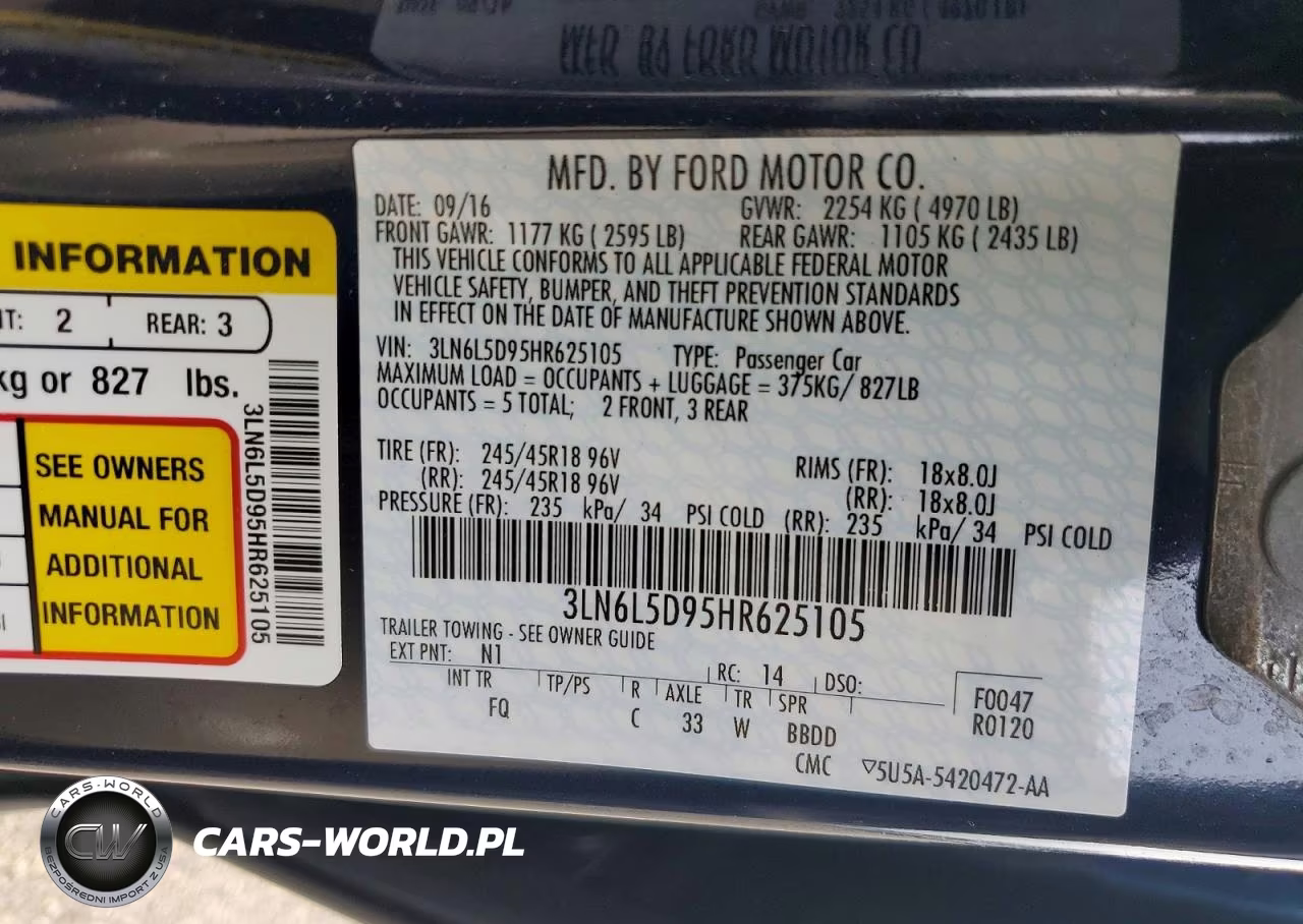 2017 Lincoln Mkz Select VIN:3LN6L5D95HR625105 - 12