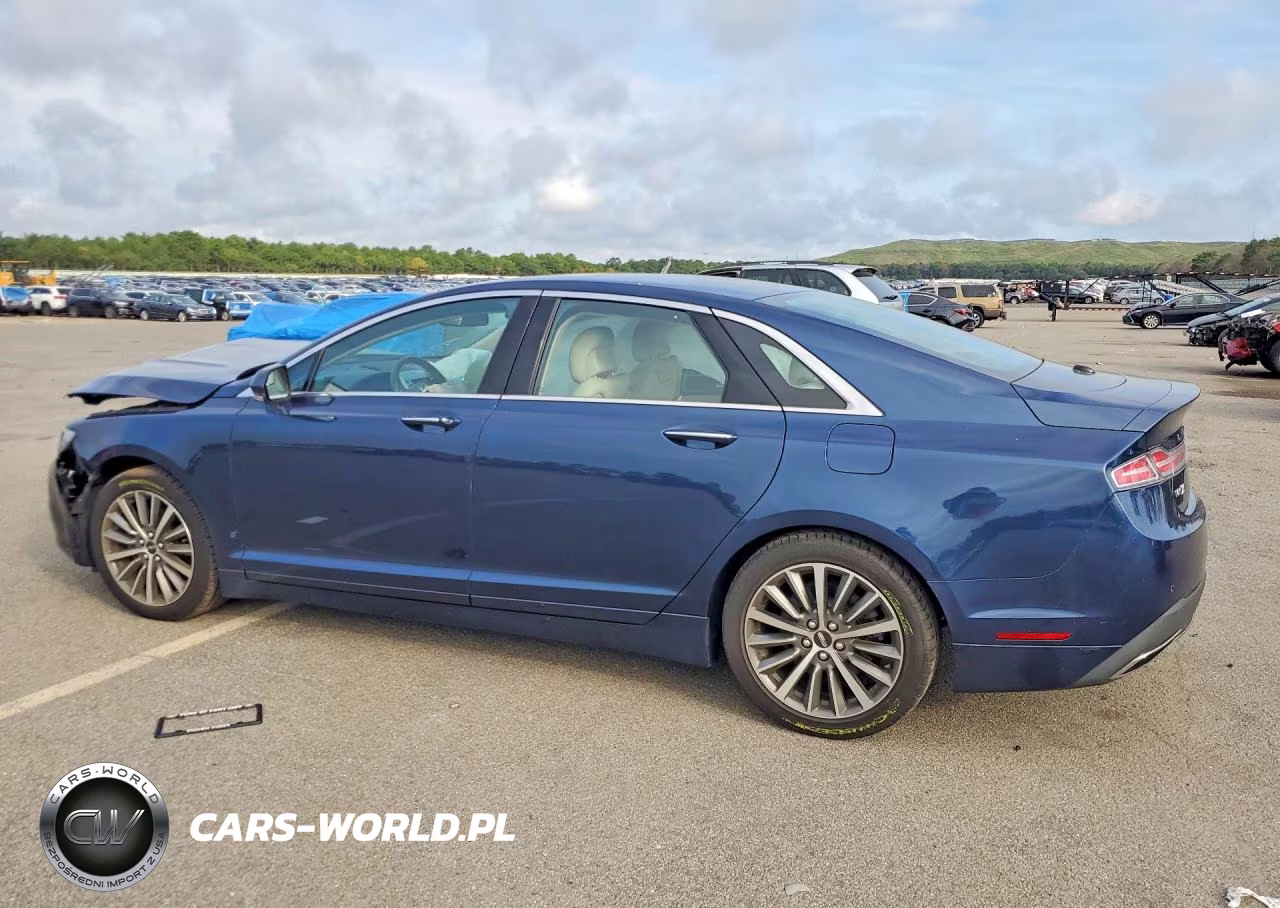 2017 Lincoln Mkz Select VIN:3LN6L5D95HR625105 - 2