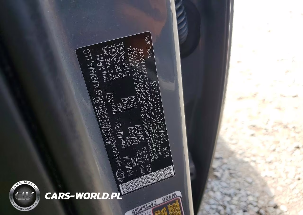 2024 Hyundai Tucson Sel VIN:5NMJB3DE4RH385839 - 13