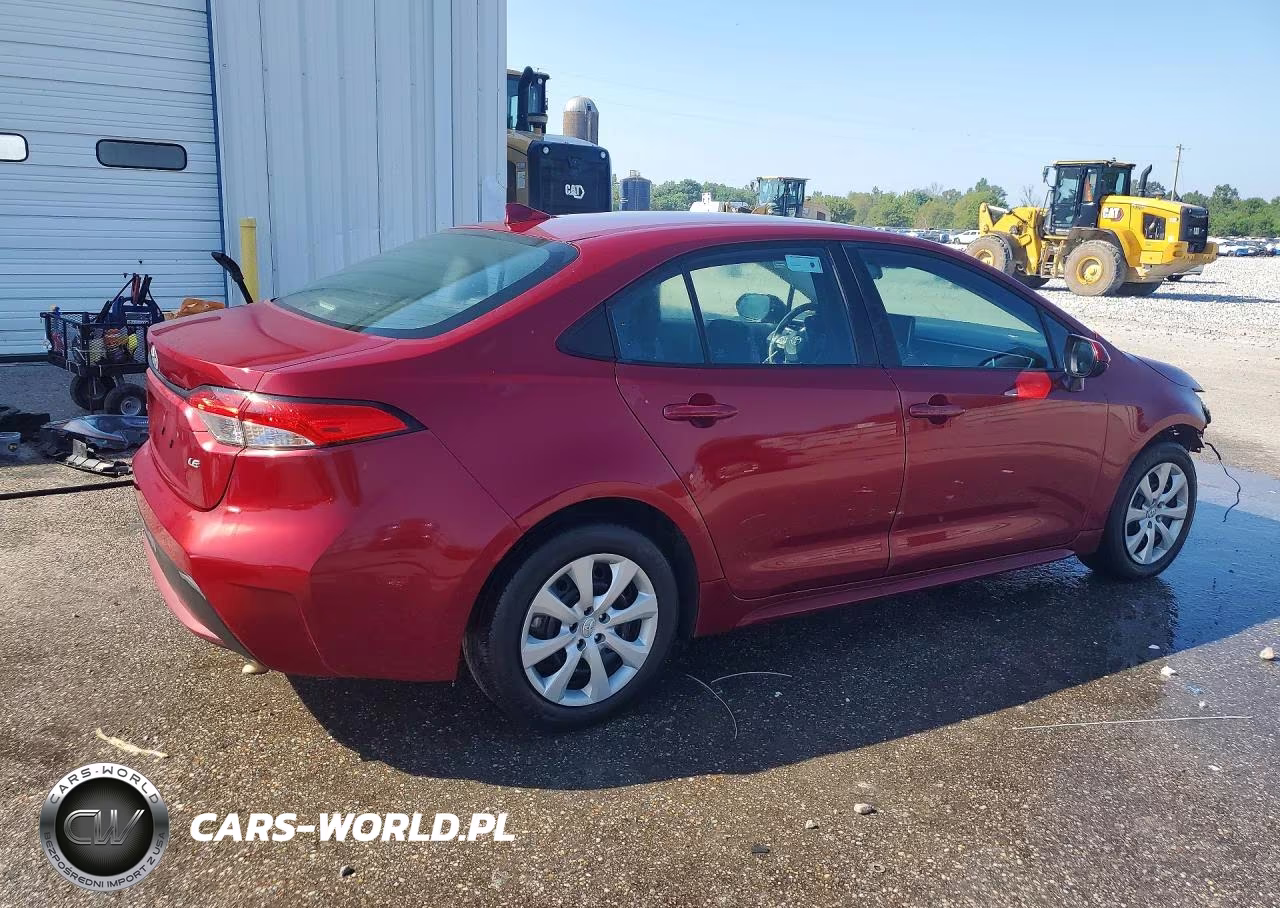 2022 Toyota Corolla Le VIN:5YFEPMAE0NP285542 - 3