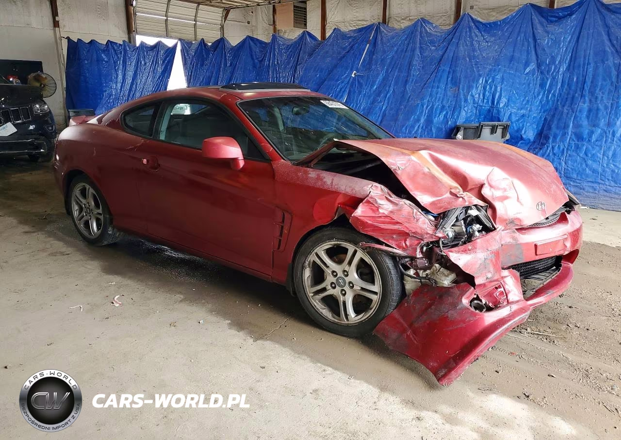 2006 Hyundai Tiburon Gs VIN:KMHHM65D06U207085 - 4
