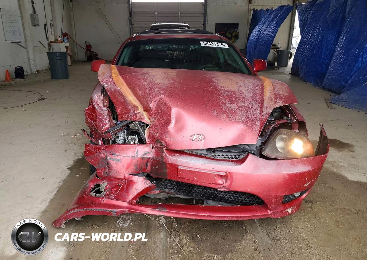 2006 Hyundai Tiburon Gs VIN:KMHHM65D06U207085 - 5