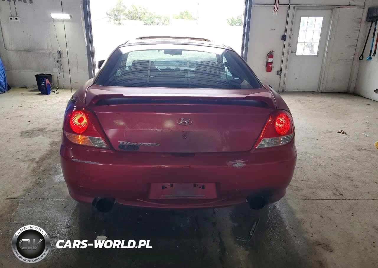 2006 Hyundai Tiburon Gs VIN:KMHHM65D06U207085 - 6