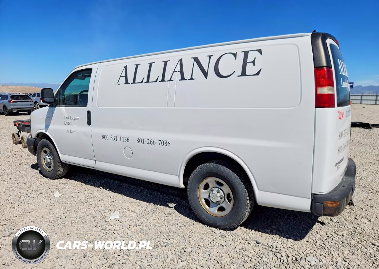 2008 Chevrolet Express G1500 VIN:1GCFG15XX81107466 - 2