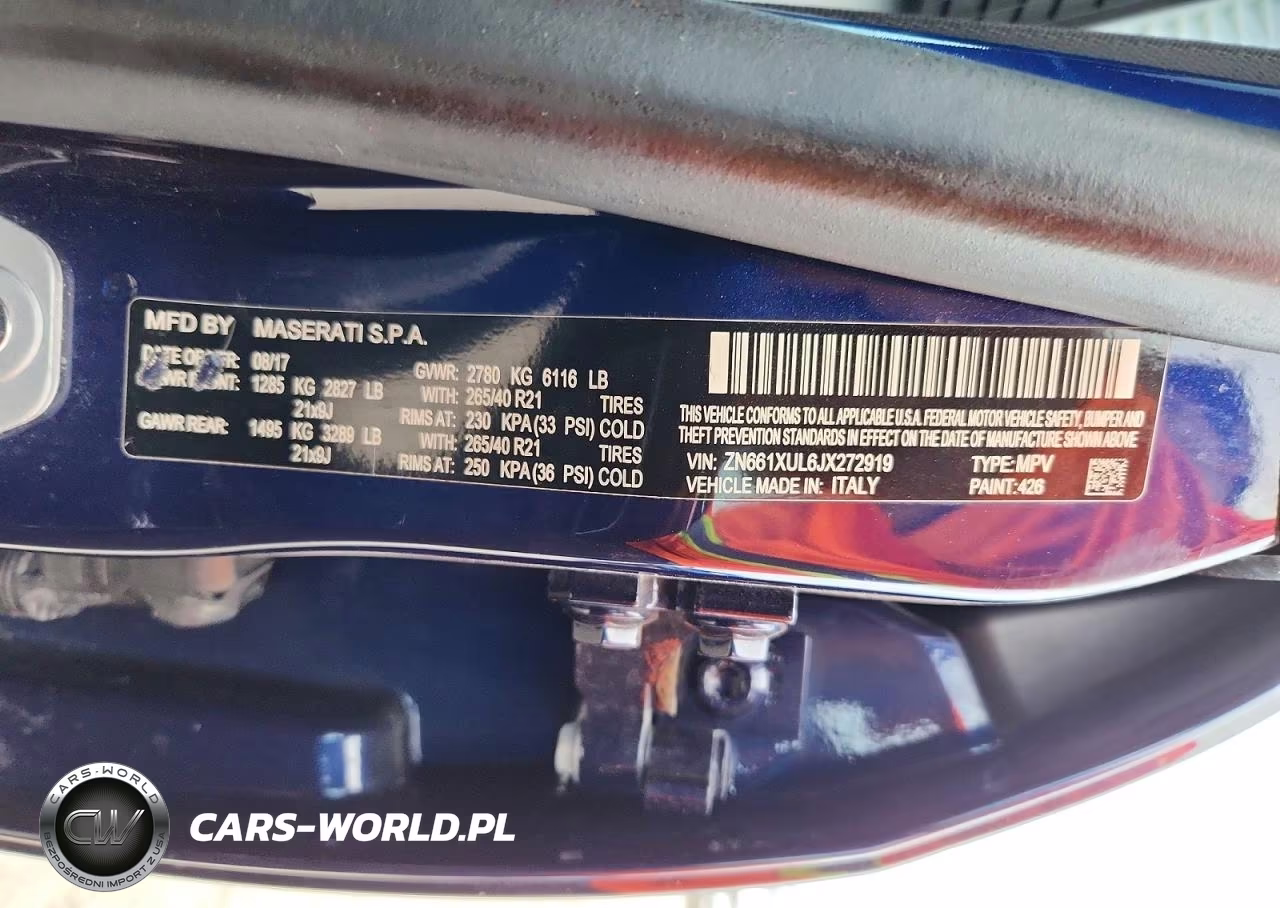 2018 Maserati Levante Luxury VIN:ZN661XUL6JX272919 - 13