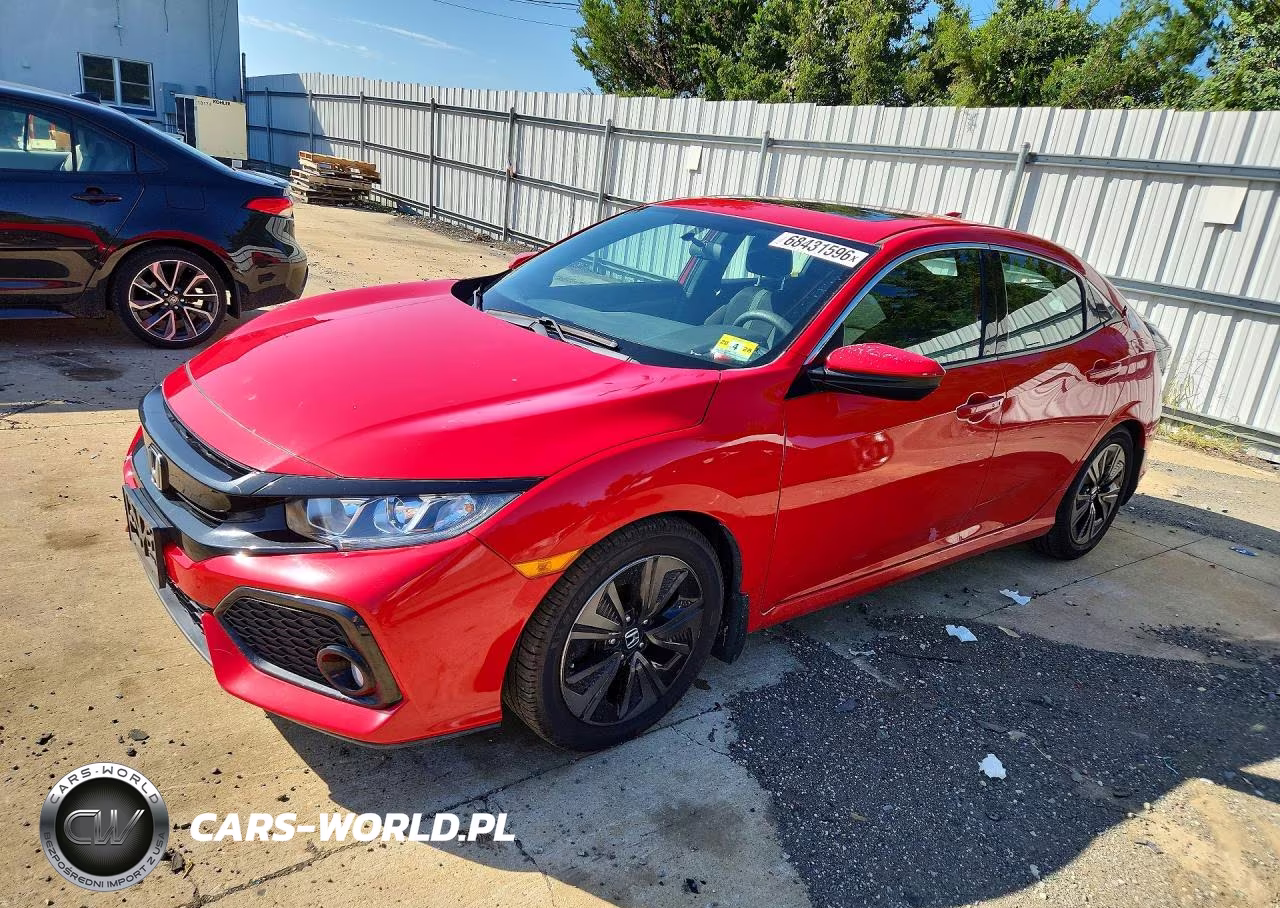 2017 Honda Civic Ex VIN:SHHFK7H50HU418258 - 1