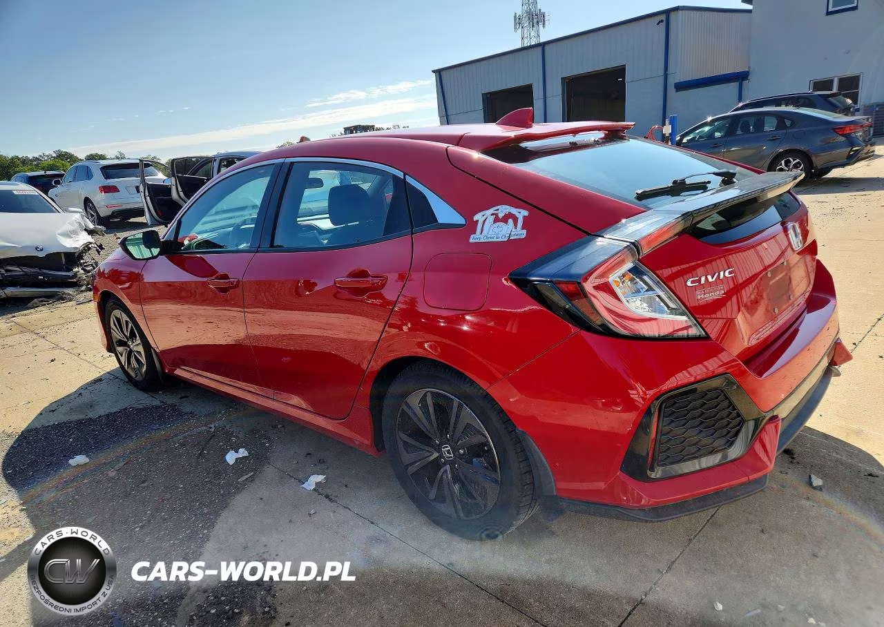 2017 Honda Civic Ex VIN:SHHFK7H50HU418258 - 2