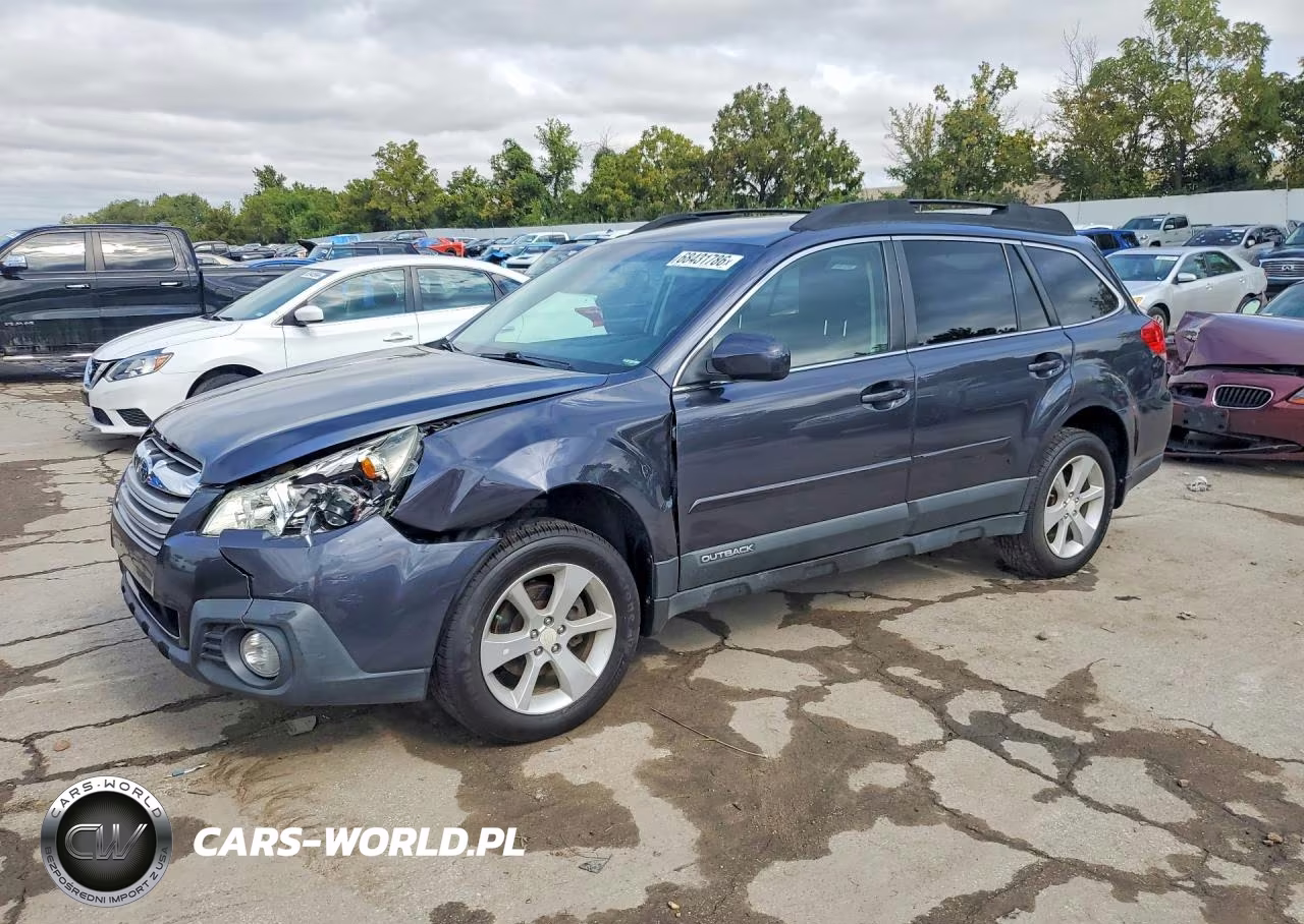 2013 Subaru Outback 2.5I Premium VIN:4S4BRCCC6D3324480 - 1