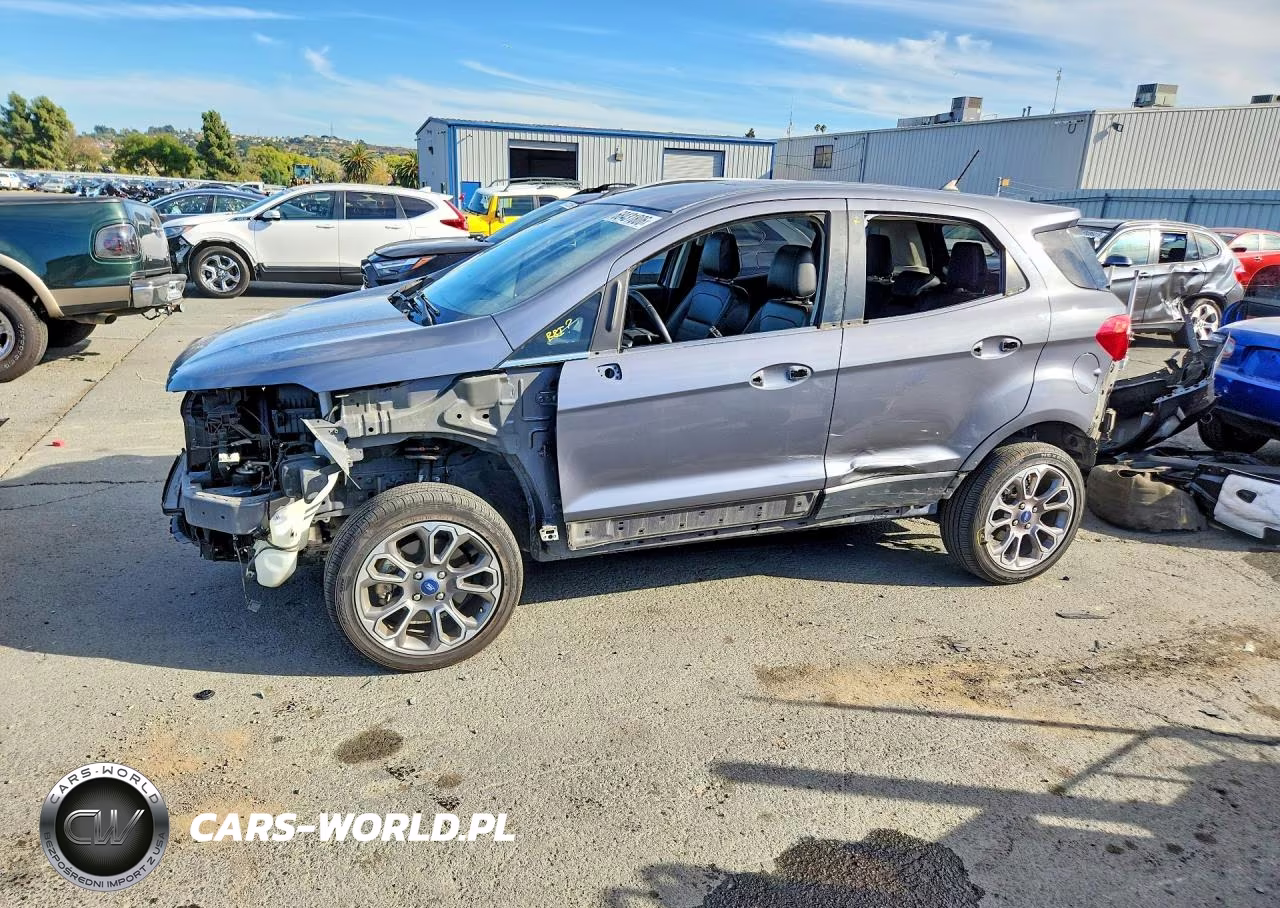 2021 Ford Ecosport Titanium VIN:MAJ6S3KL4MC427947 - 1