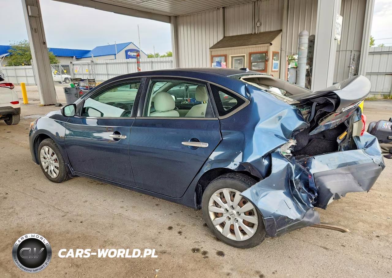 2017 Nissan Sentra Sv VIN:3N1AB7AP1HY260754 - 2