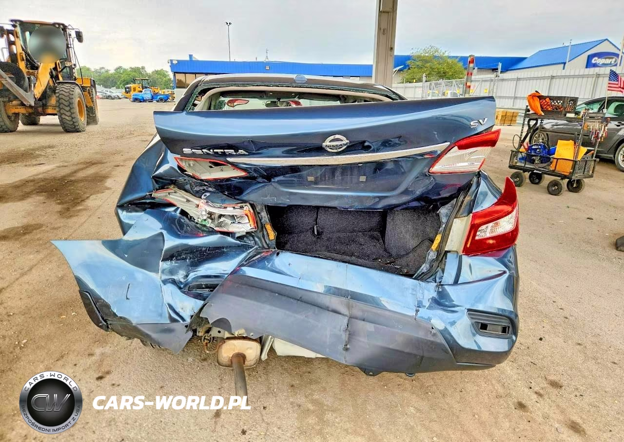 2017 Nissan Sentra Sv VIN:3N1AB7AP1HY260754 - 6