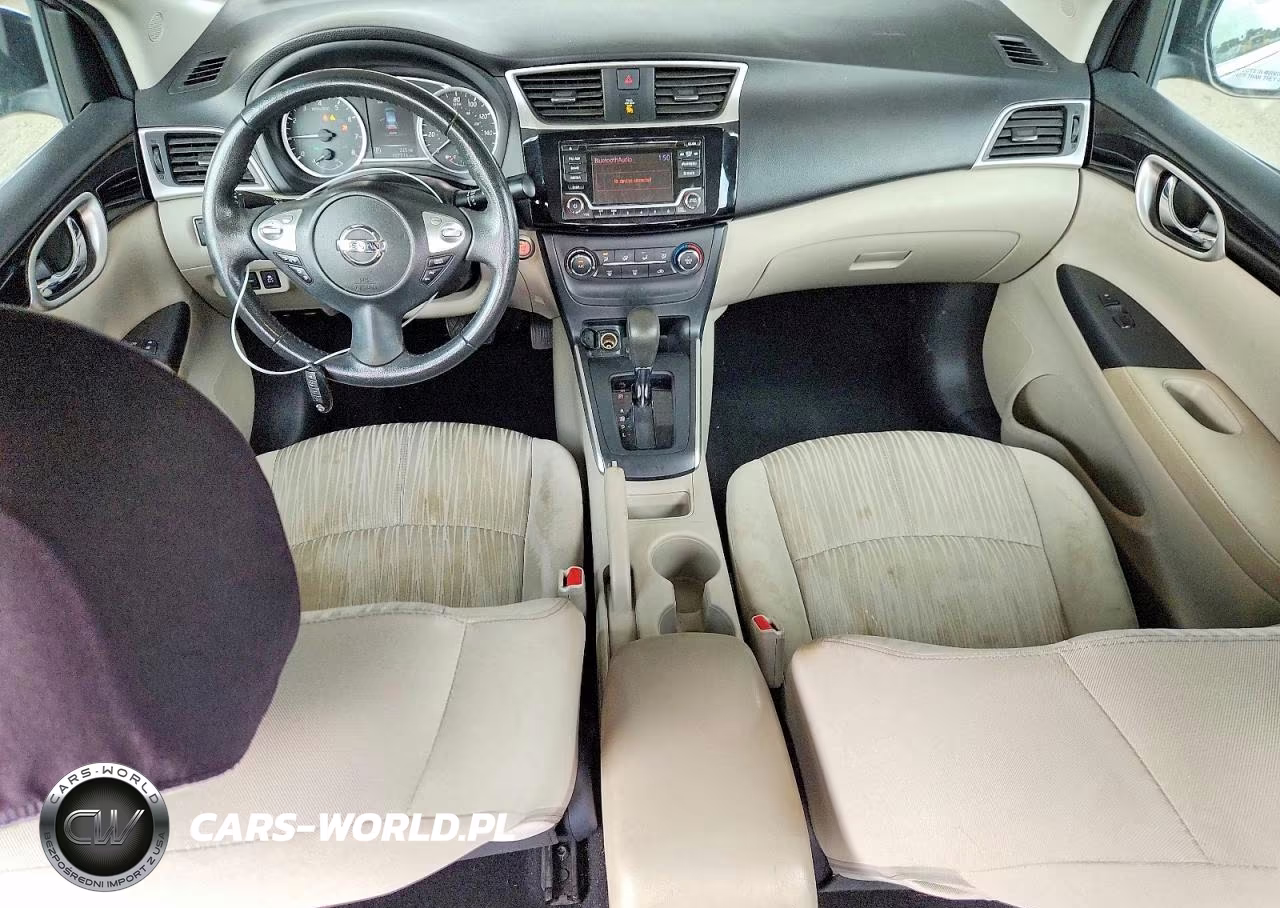 2017 Nissan Sentra Sv VIN:3N1AB7AP1HY260754 - 8