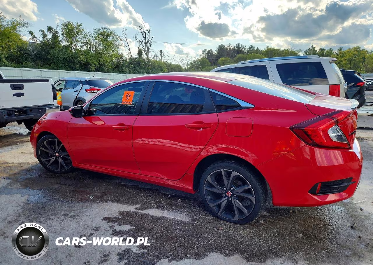 2020 Honda Civic Sport VIN:2HGFC2F82LH561151 - 2