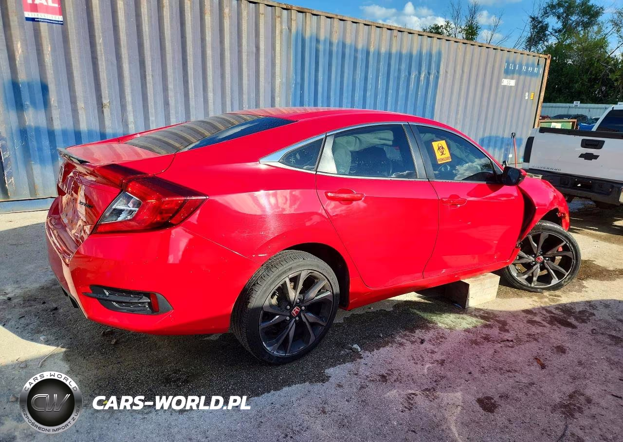 2020 Honda Civic Sport VIN:2HGFC2F82LH561151 - 3
