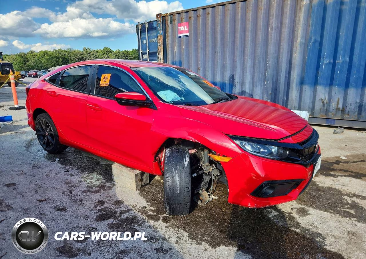2020 Honda Civic Sport VIN:2HGFC2F82LH561151 - 4
