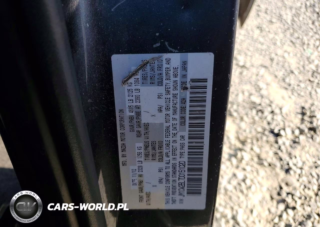 2013 Mazda 5 VIN:JM1CW2BL7D0151020 - 12