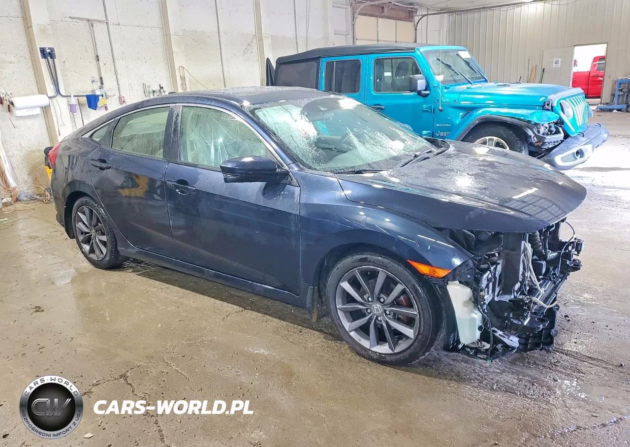 2019 Honda Civic Ex VIN:JHMFC1F30KX007421 - 4
