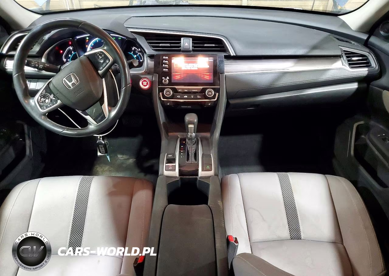 2019 Honda Civic Ex VIN:JHMFC1F30KX007421 - 8