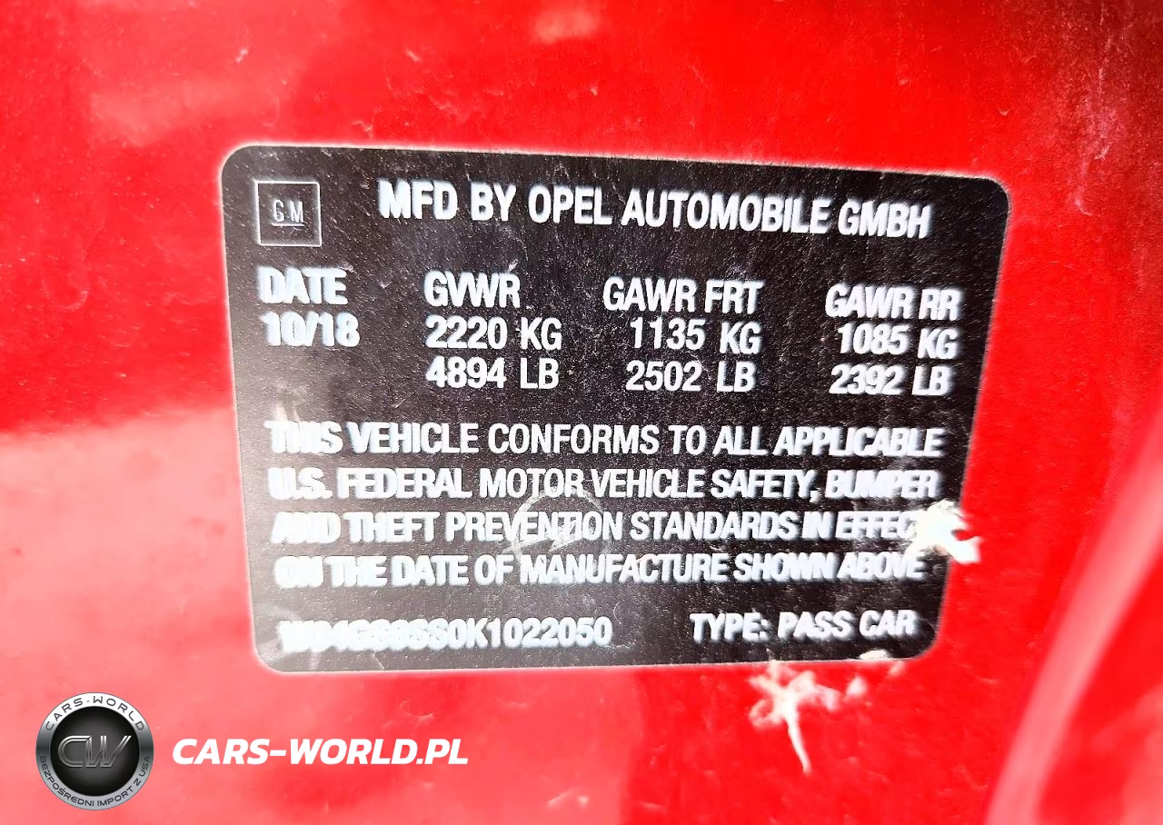 2019 Buick Regal Gs VIN:W04GS6SS0K1022050 - 12