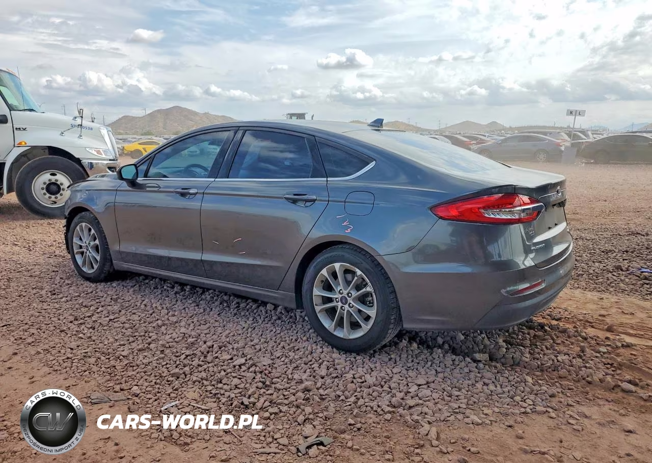 2019 Ford Fusion Se VIN:3FA6P0HD8KR176753 - 2