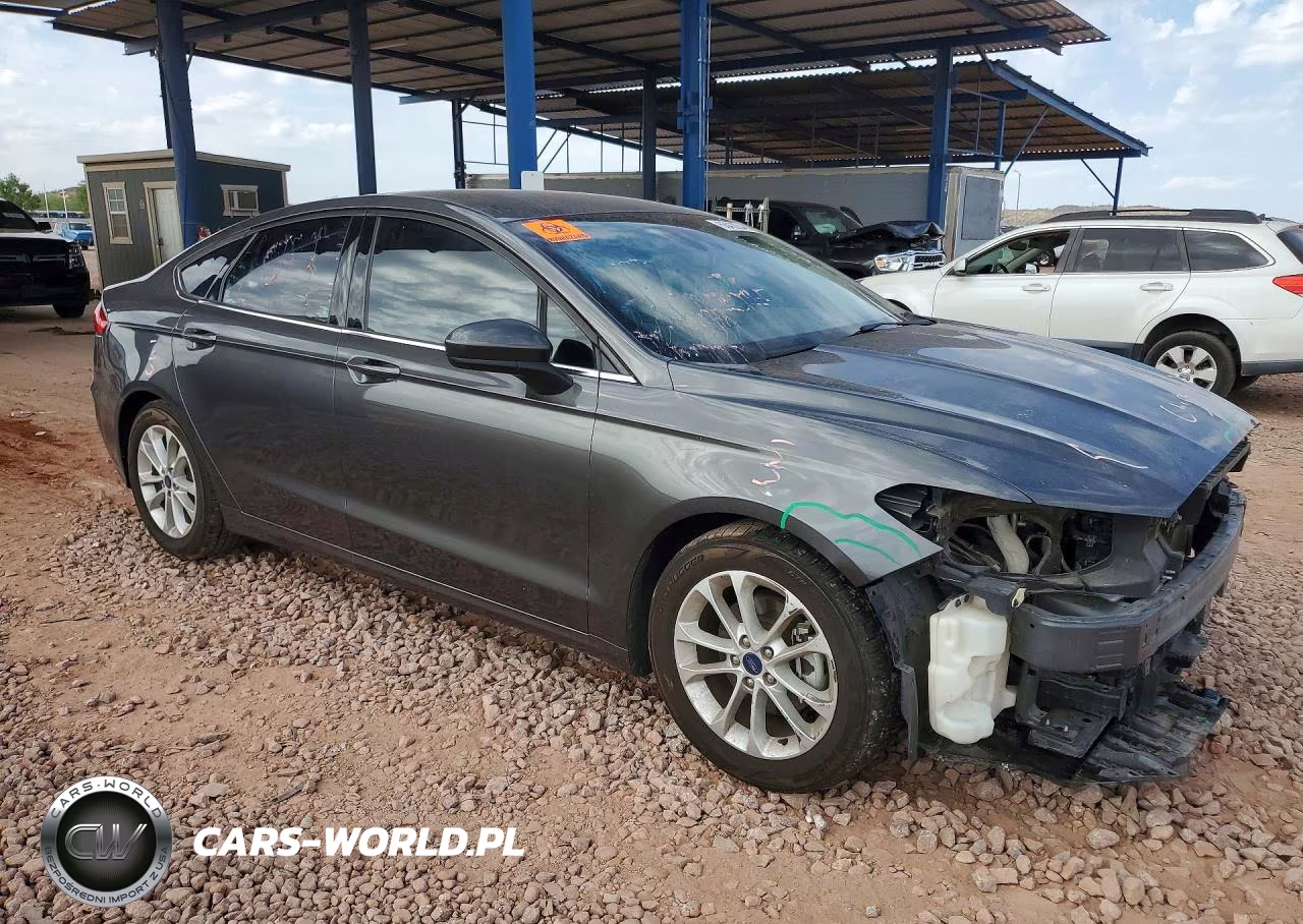 2019 Ford Fusion Se VIN:3FA6P0HD8KR176753 - 4
