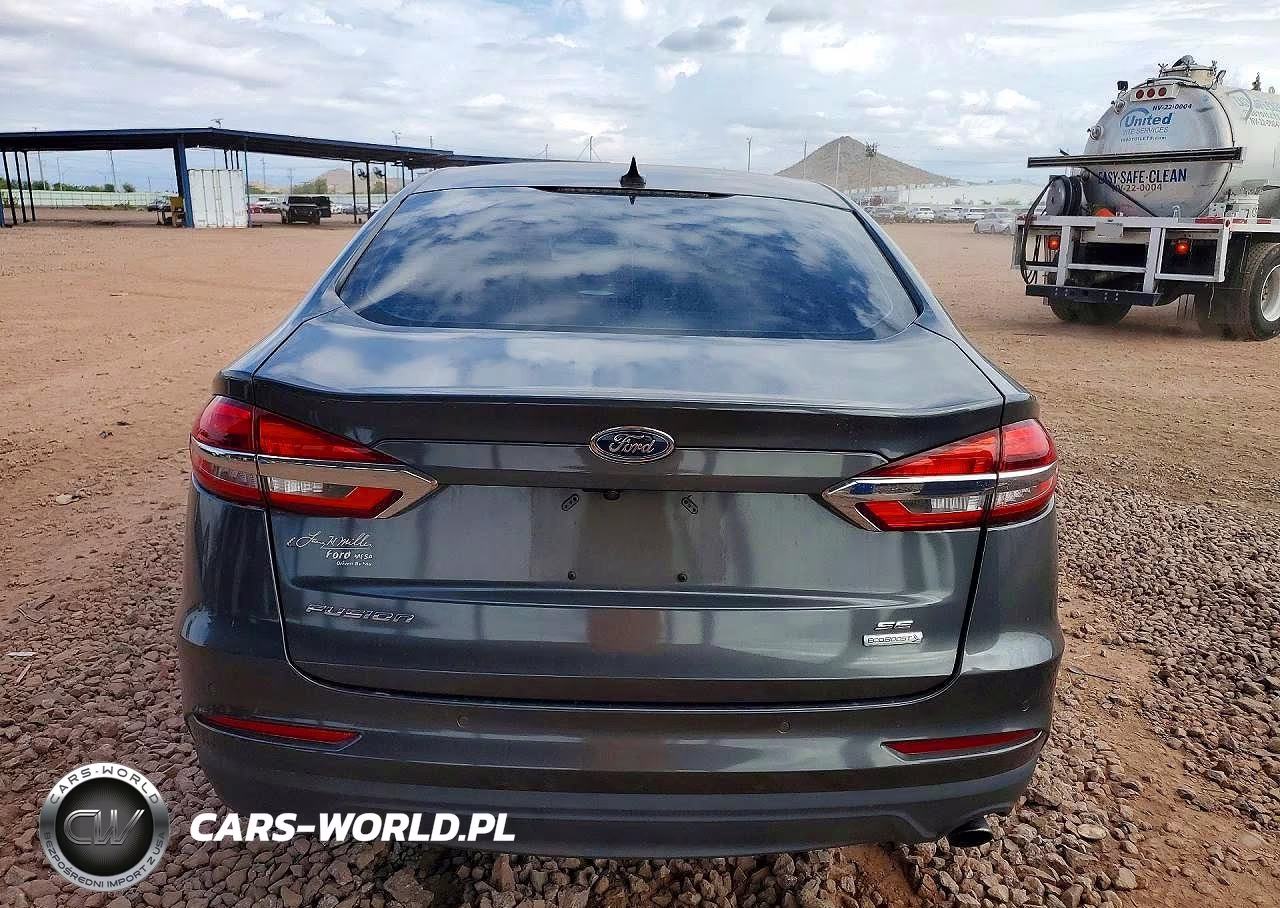 2019 Ford Fusion Se VIN:3FA6P0HD8KR176753 - 6
