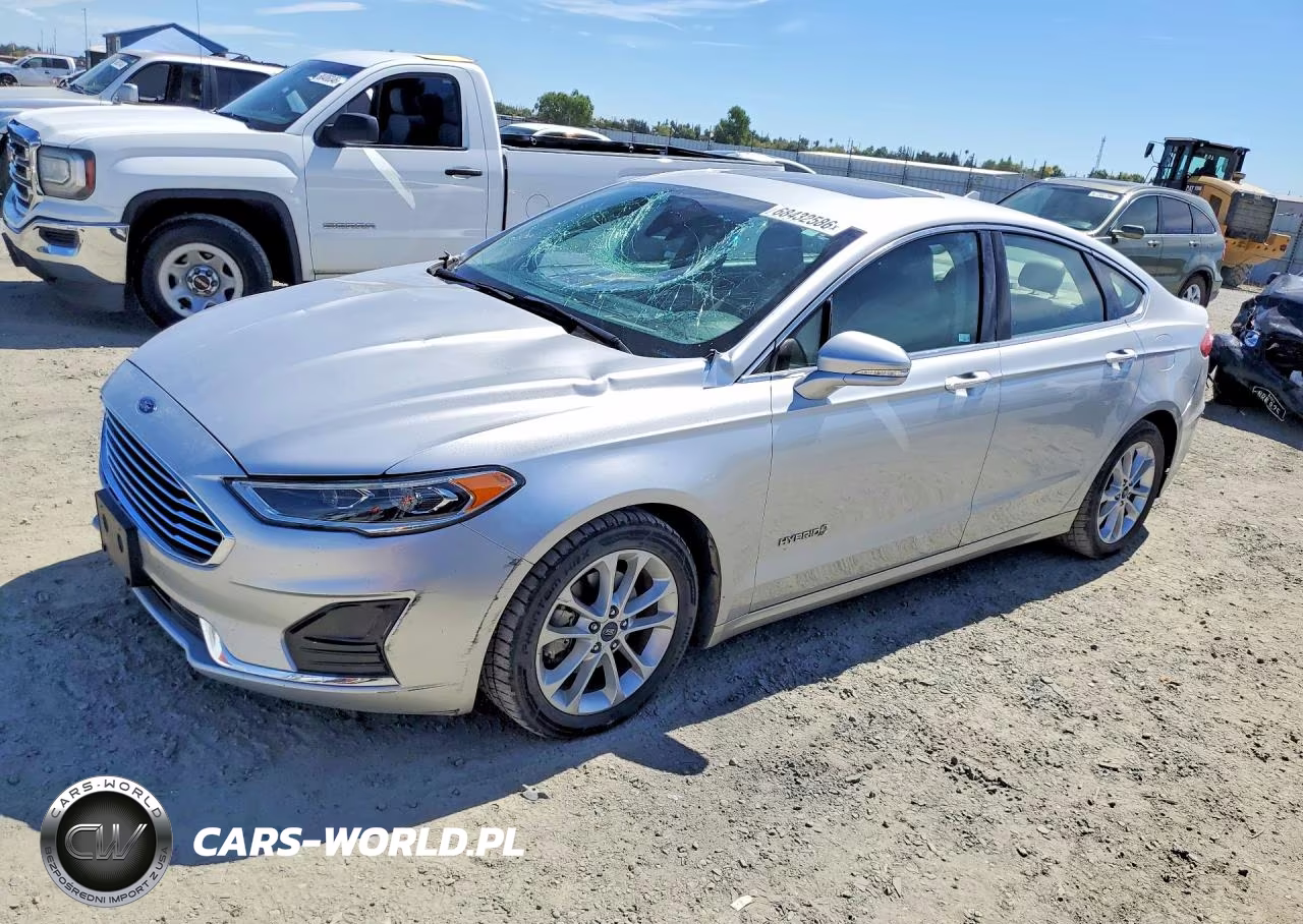 2019 Ford Fusion Sel VIN:3FA6P0MU2KR235737 - 1