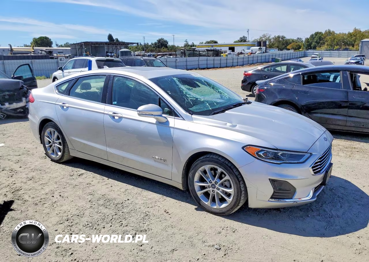 2019 Ford Fusion Sel VIN:3FA6P0MU2KR235737 - 4
