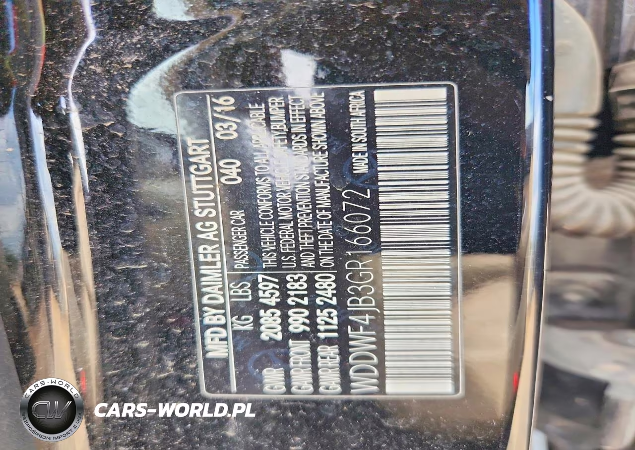 2016 Mercedes-Benz C 300 VIN:WDDWF4JB3GR166072 - 13
