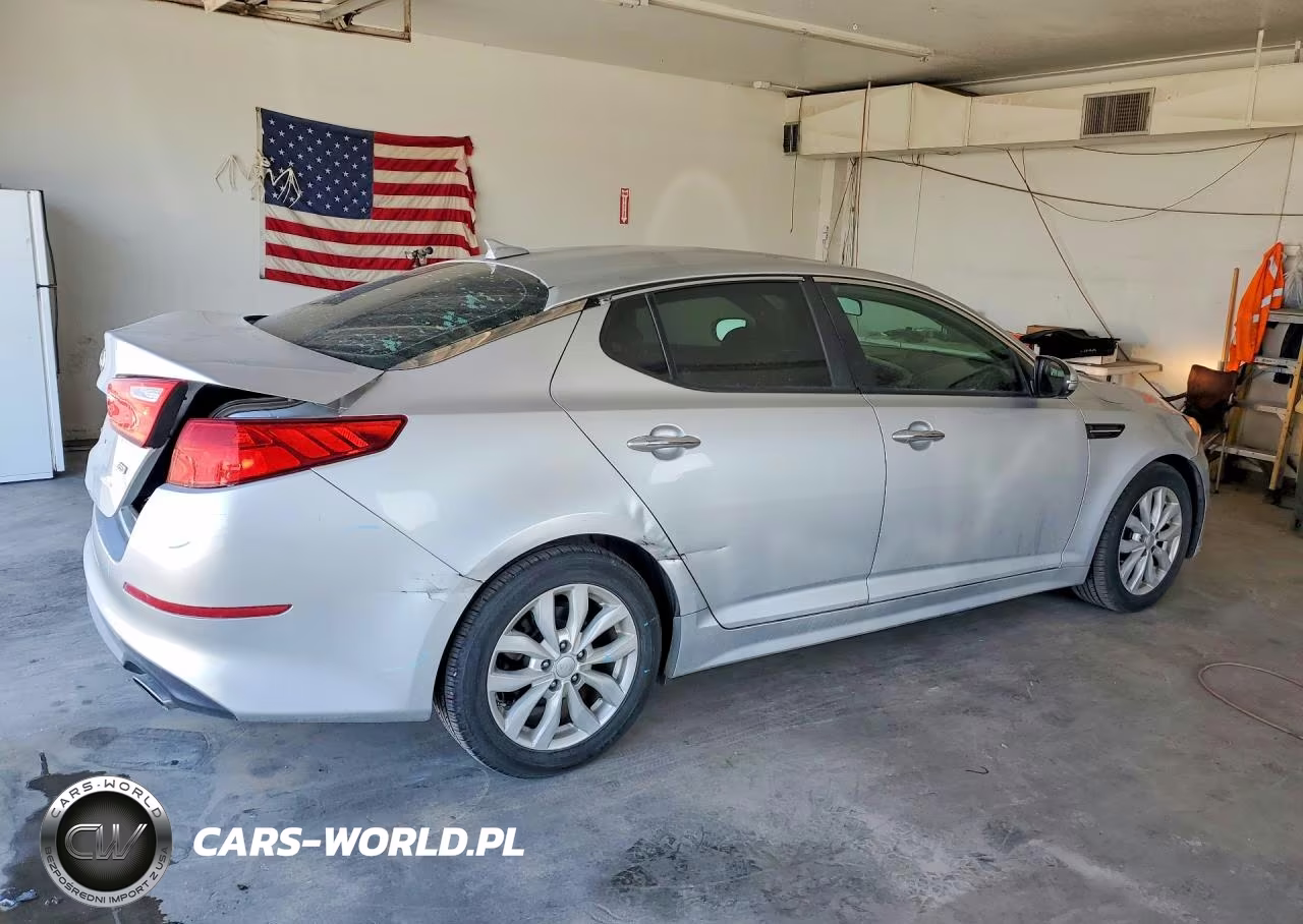 2014 Kia Optima Lx VIN:5XXGM4A70EG328854 - 3