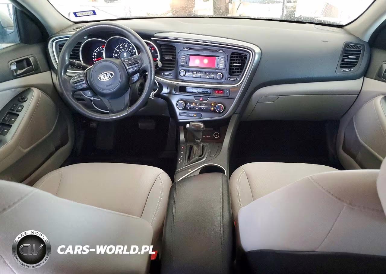 2014 Kia Optima Lx VIN:5XXGM4A70EG328854 - 8
