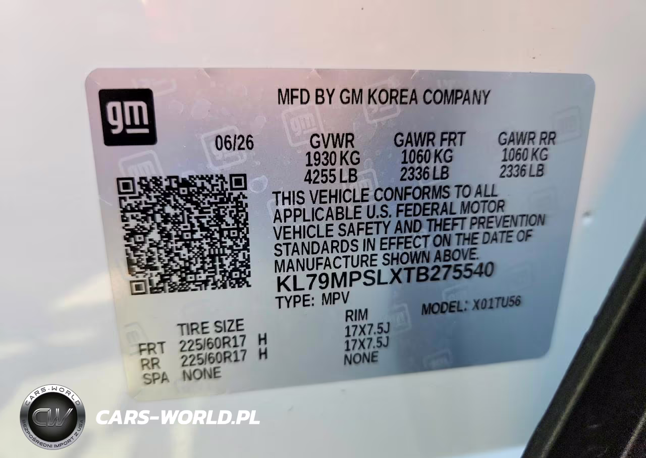 2026 Chevrolet Trailblazer Lt VIN:KL79MPSLXTB275540 - 13