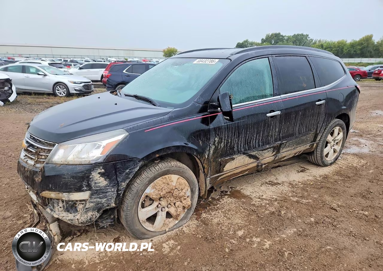 2017 Chevrolet Traverse Lt VIN:1GNKRGKD4HJ243766 - 1