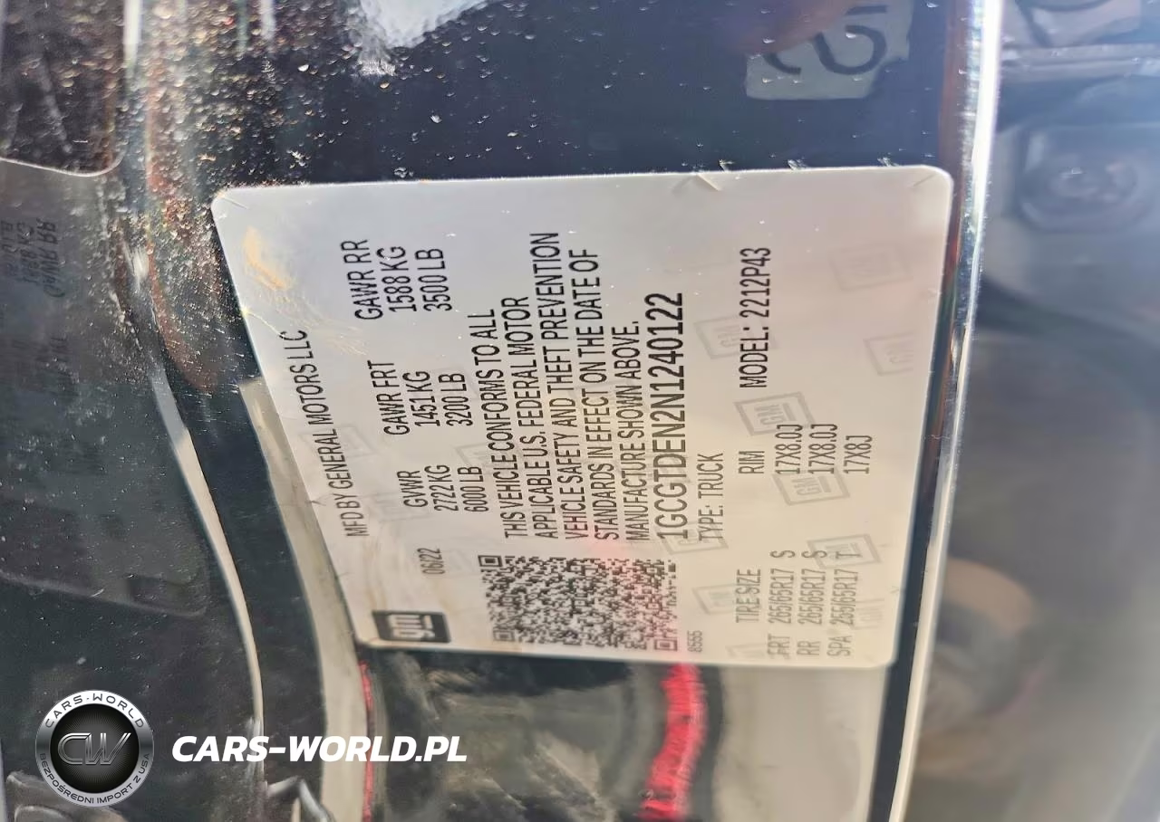 2022 Chevrolet Colorado Z71 VIN:1GCGTDEN2N1240122 - 12
