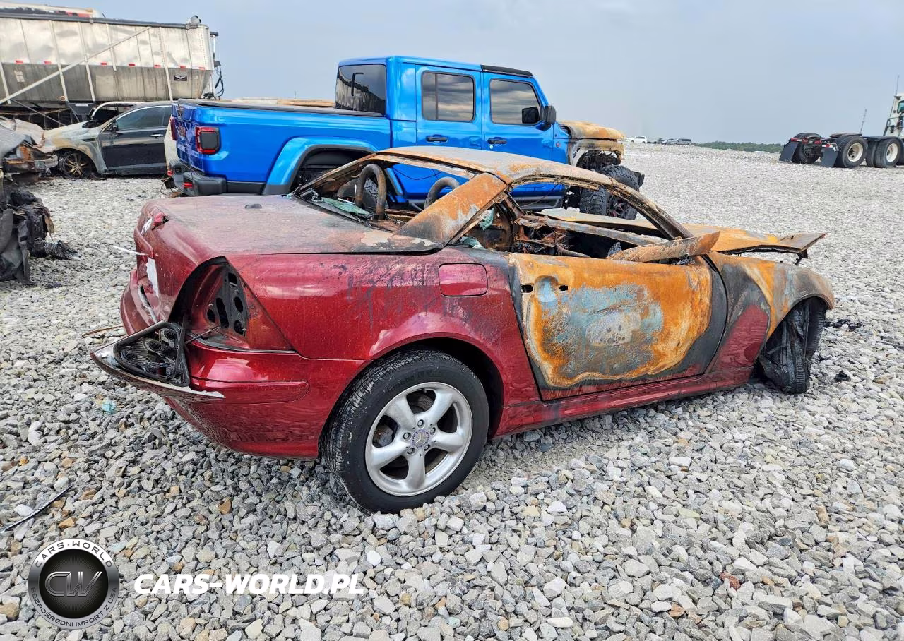 2001 Mercedes-Benz Slk 320 VIN:WDBKK65F21F221373 - 3