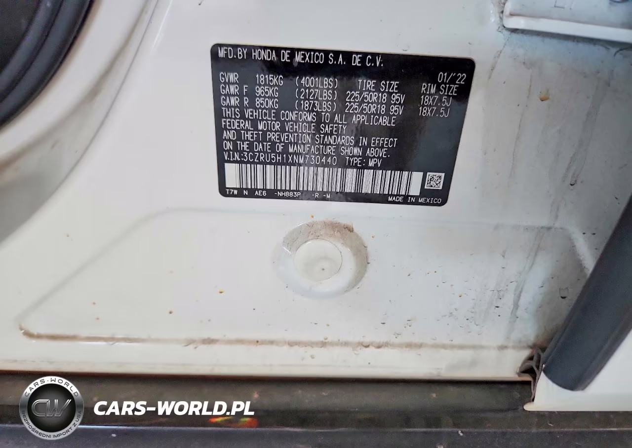 2022 Honda Hr-V Sport VIN:3CZRU5H1XNM730440 - 13