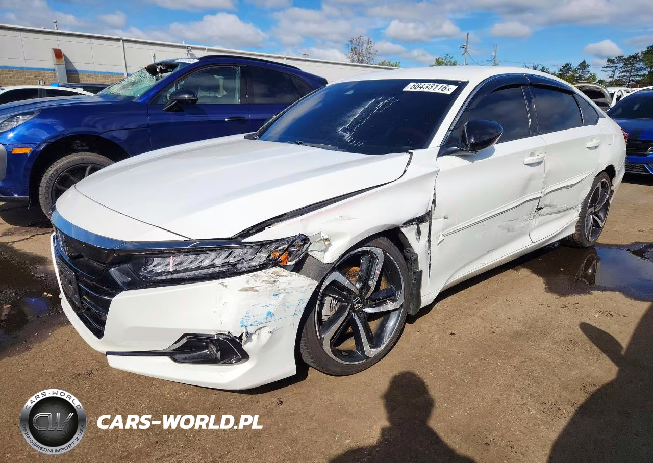 2022 Honda Accord Sport Se VIN:1HGCV1F42NA088048 - 1
