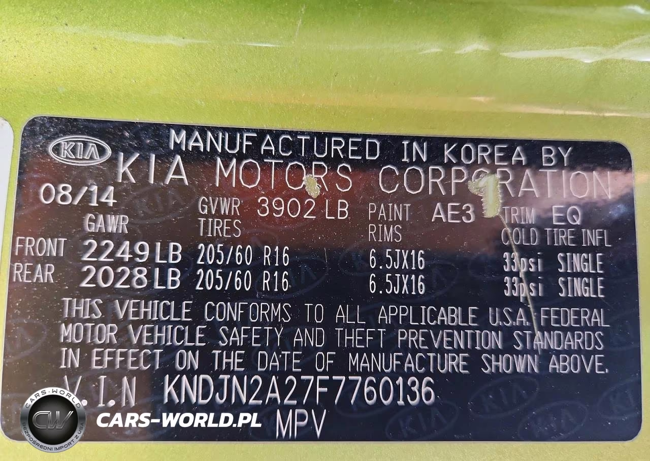 2015 Kia Soul Base VIN:KNDJN2A27F7760136 - 13