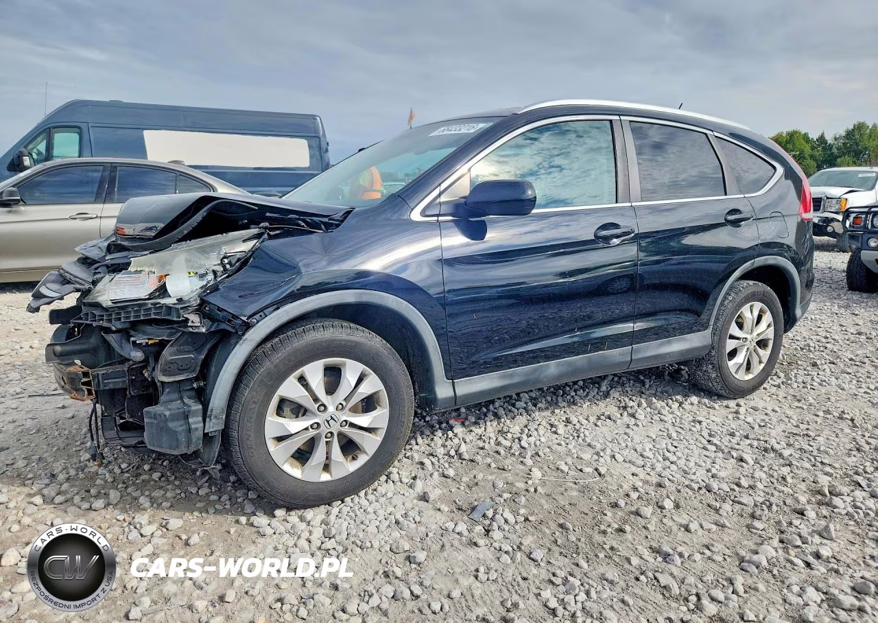 2014 Honda Cr-V Exl VIN:2HKRM4H76EH603484 - 1