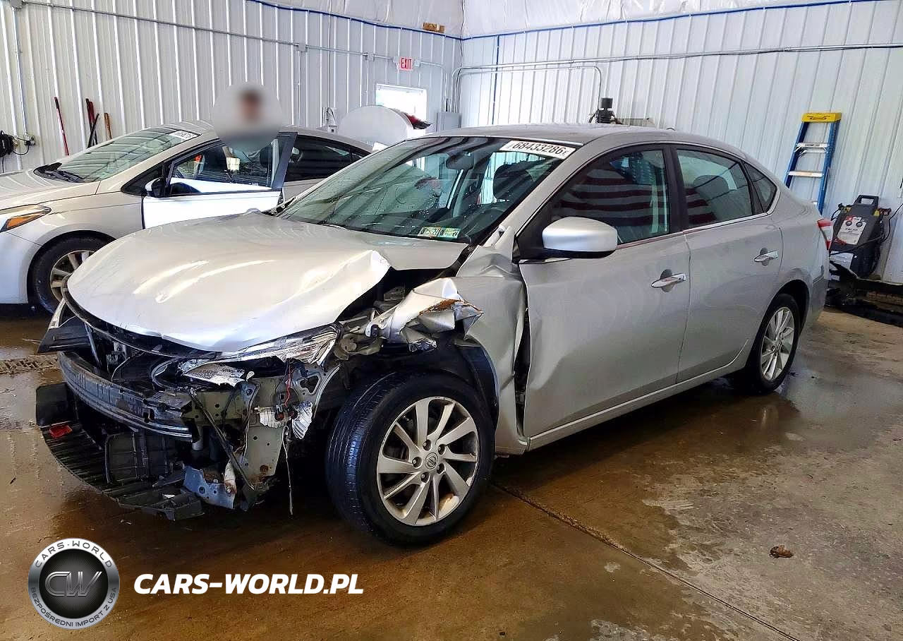 2015 Nissan Sentra S VIN:3N1AB7AP4FY212677 - 1