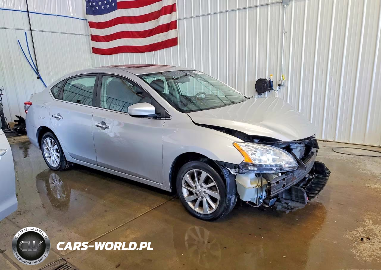 2015 Nissan Sentra S VIN:3N1AB7AP4FY212677 - 4